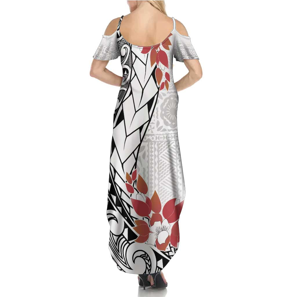 Bula Fiji Day Family Matching Summer Maxi Dress and Hawaiian Shirt Tagimaucia on Masi Pattern LT7 - Polynesian Pride