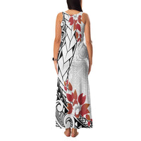 Bula Fiji Day Family Matching Tank Maxi Dress and Hawaiian Shirt Tagimaucia on Masi Pattern LT7 - Polynesian Pride