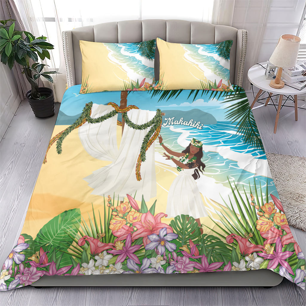 Aloha Hawaii Makahiki Hula Dance Bedding Set Beach Scenery LT7 - Polynesian Pride