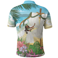 Aloha Hawaii Makahiki Hula Dance Polo Shirt Beach Scenery LT7 - Polynesian Pride