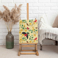 Aloha Hawaii Canvas Wall Art I'iwi on Mamane Pastel Cream LT7 - Polynesian Pride