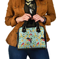 Aloha Hawaii Shoulder Handbag I'iwi on Mamane Pastel Turquoise