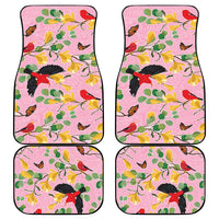Aloha Hawaii Car Mats I'iwi on Mamane Pastel Pink LT7 - Polynesian Pride
