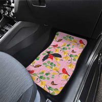Aloha Hawaii Car Mats I'iwi on Mamane Pastel Pink LT7 - Polynesian Pride
