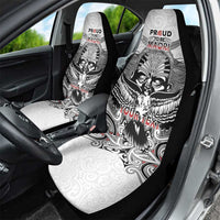 Aotearoa Personalized Car Seat Cover Proud To Be Maori LT7 - Polynesian Pride