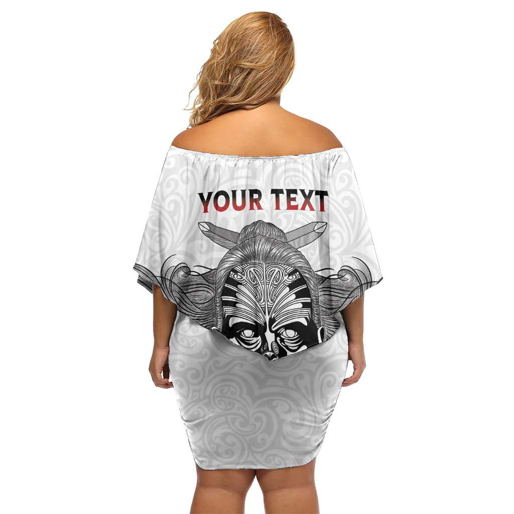 Aotearoa Personalized Family Matching Off Shoulder Short Dress and Hawaiian Shirt Proud To Be Maori LT7 - Polynesian Pride