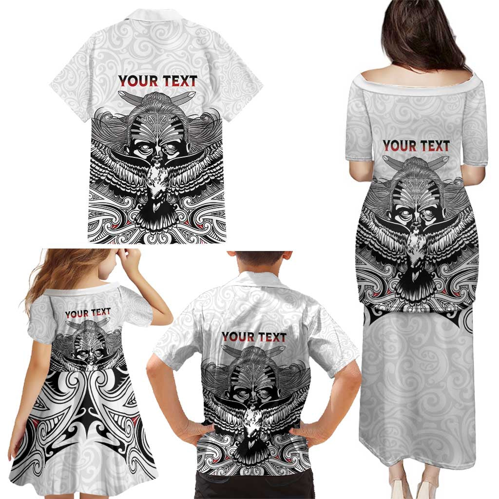 Aotearoa Personalized Family Matching Puletasi and Hawaiian Shirt Proud To Be Maori LT7 - Polynesian Pride