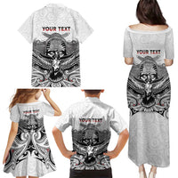 Aotearoa Personalized Family Matching Puletasi and Hawaiian Shirt Proud To Be Maori LT7 - Polynesian Pride