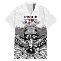 Aotearoa Personalized Hawaiian Shirt Proud To Be Maori LT7 White - Polynesian Pride