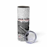Aotearoa Personalized Skinny Tumbler Proud To Be Maori LT7 - Polynesian Pride