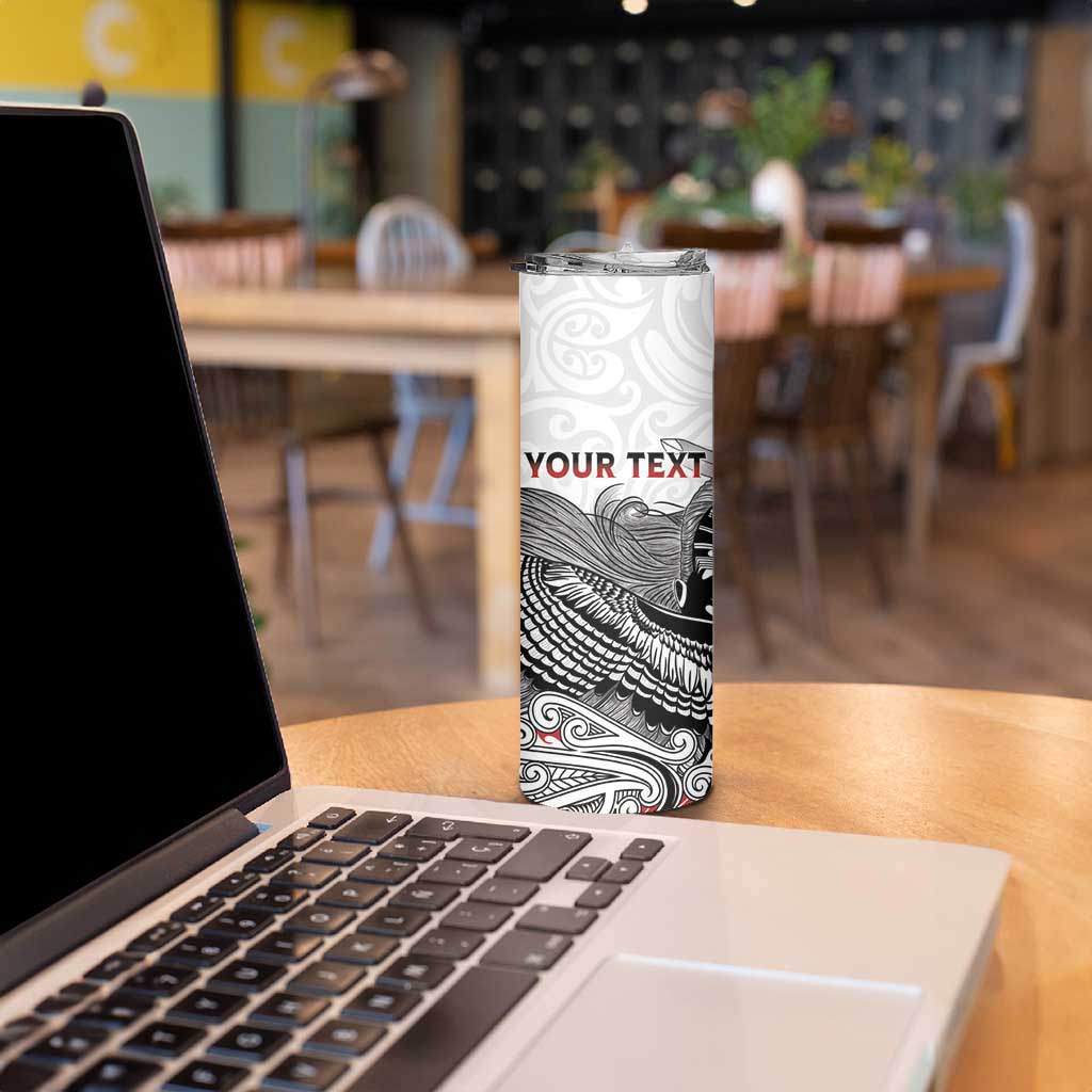 Aotearoa Personalized Skinny Tumbler Proud To Be Maori LT7 - Polynesian Pride