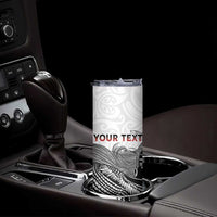 Aotearoa Personalized Skinny Tumbler Proud To Be Maori LT7 - Polynesian Pride