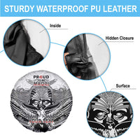 Aotearoa Personalized Spare Tire Cover Proud To Be Maori LT7 - Polynesian Pride