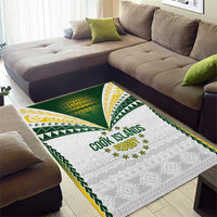 Cook Islands Rugby Area Rug Kuki's Aitu Champions LT7 - Polynesian Pride