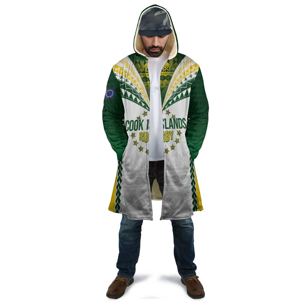 Cook Islands Rugby Custom Cloak Kuki's Aitu Champions - Polynesian Pride