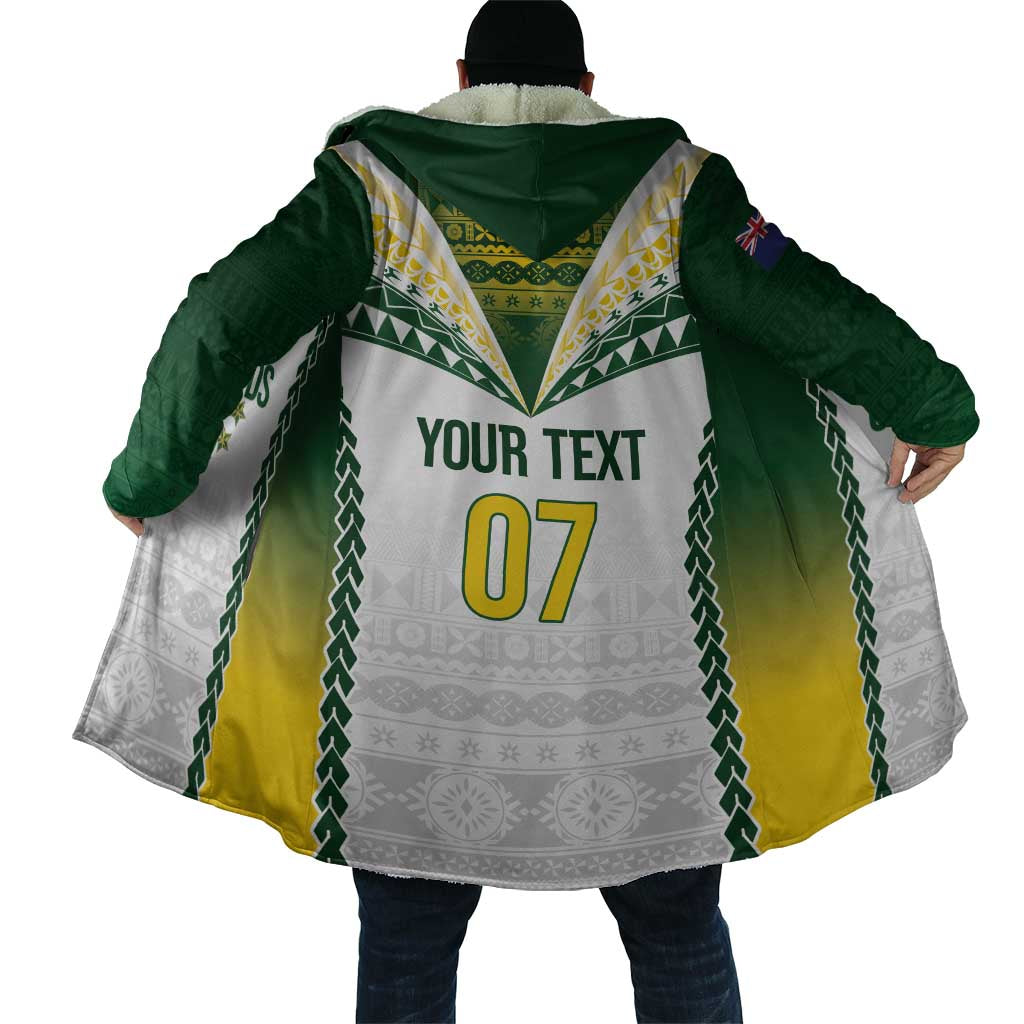 Cook Islands Rugby Custom Cloak Kuki's Aitu Champions - Polynesian Pride