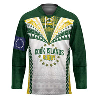 Cook Islands Rugby Custom Hockey Jersey Kuki's Aitu Champions LT7 Unisex Colorful - Polynesian Pride
