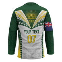 Cook Islands Rugby Custom Hockey Jersey Kuki's Aitu Champions LT7 - Polynesian Pride