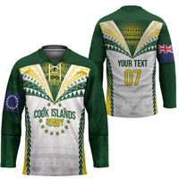 Cook Islands Rugby Custom Hockey Jersey Kuki's Aitu Champions LT7 - Polynesian Pride