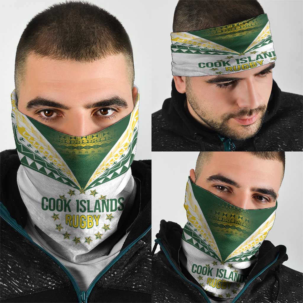 Cook Islands Rugby Neck Gaiter Kuki's Aitu Champions - Polynesian Pride