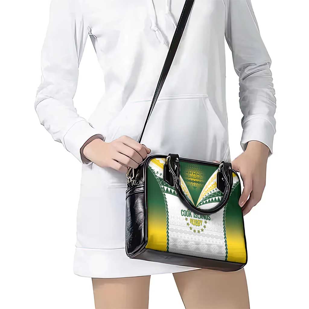 Cook Islands Rugby Shoulder Handbag Kuki's Aitu Champions - Polynesian Pride