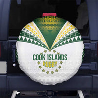 Cook Islands Rugby Spare Tire Cover Kuki's Aitu Champions LT7 No hole Colorful - Polynesian Pride