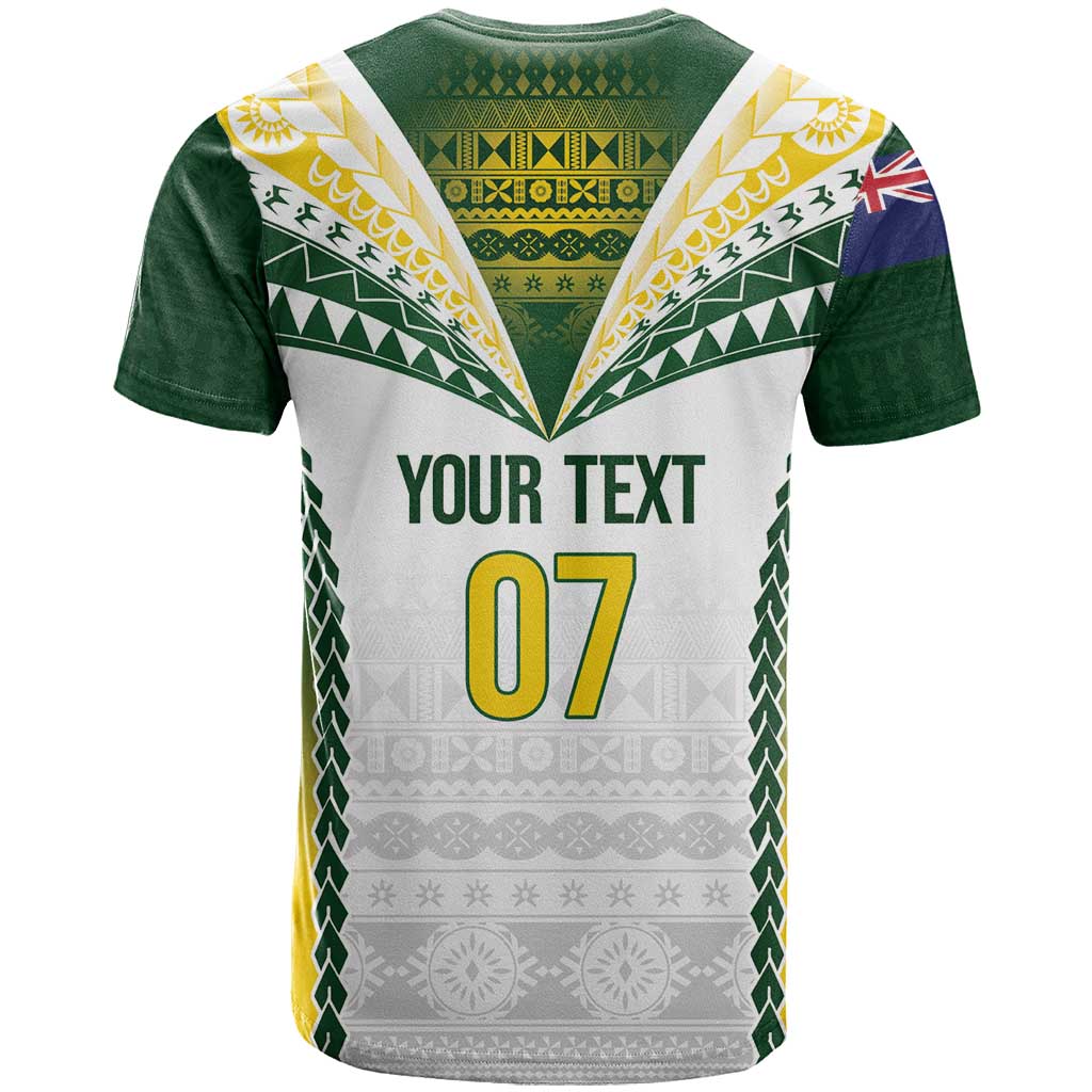 Cook Islands Rugby Custom T Shirt Kuki's Aitu Champions LT7 - Polynesian Pride