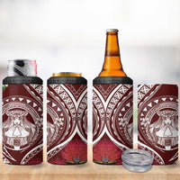 Aloha Hawaii Big Island 4 in 1 Can Cooler Tumbler Ohia Lehua Wahine LT7 - Polynesian Pride