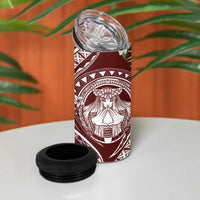 Aloha Hawaii Big Island 4 in 1 Can Cooler Tumbler Ohia Lehua Wahine LT7 - Polynesian Pride
