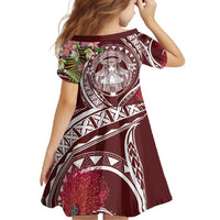 Aloha Hawaii Big Island Family Matching Tank Maxi Dress and Hawaiian Shirt Ohia Lehua Wahine LT7 - Polynesian Pride