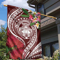 Aloha Hawaii Big Island Garden Flag Ohia Lehua Wahine LT7 - Polynesian Pride
