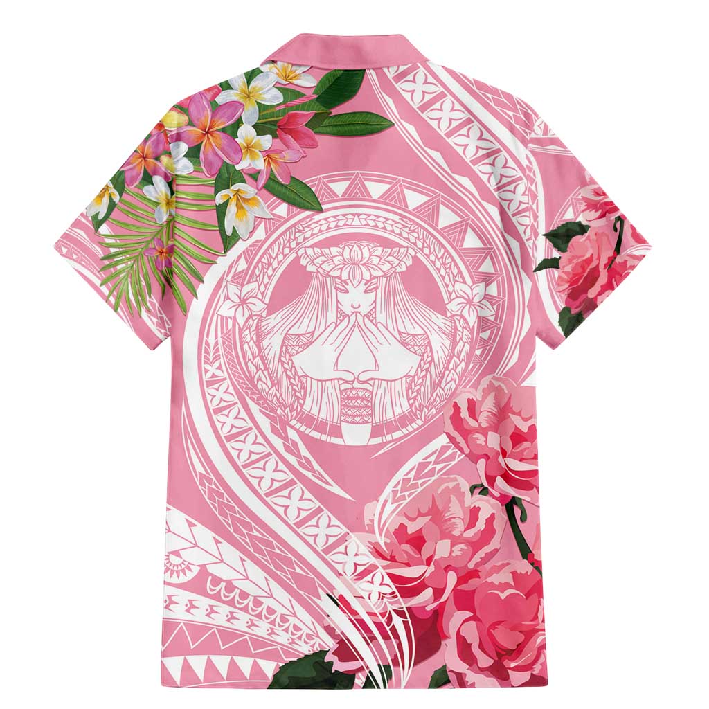 Aloha Hawaii Maui Family Matching Mermaid Dress and Hawaiian Shirt Goddess Lokelani Rose LT7 - Polynesian Pride