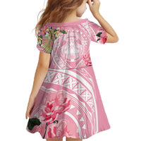 Aloha Hawaii Maui Family Matching Off The Shoulder Long Sleeve Dress and Hawaiian Shirt Goddess Lokelani Rose LT7 - Polynesian Pride