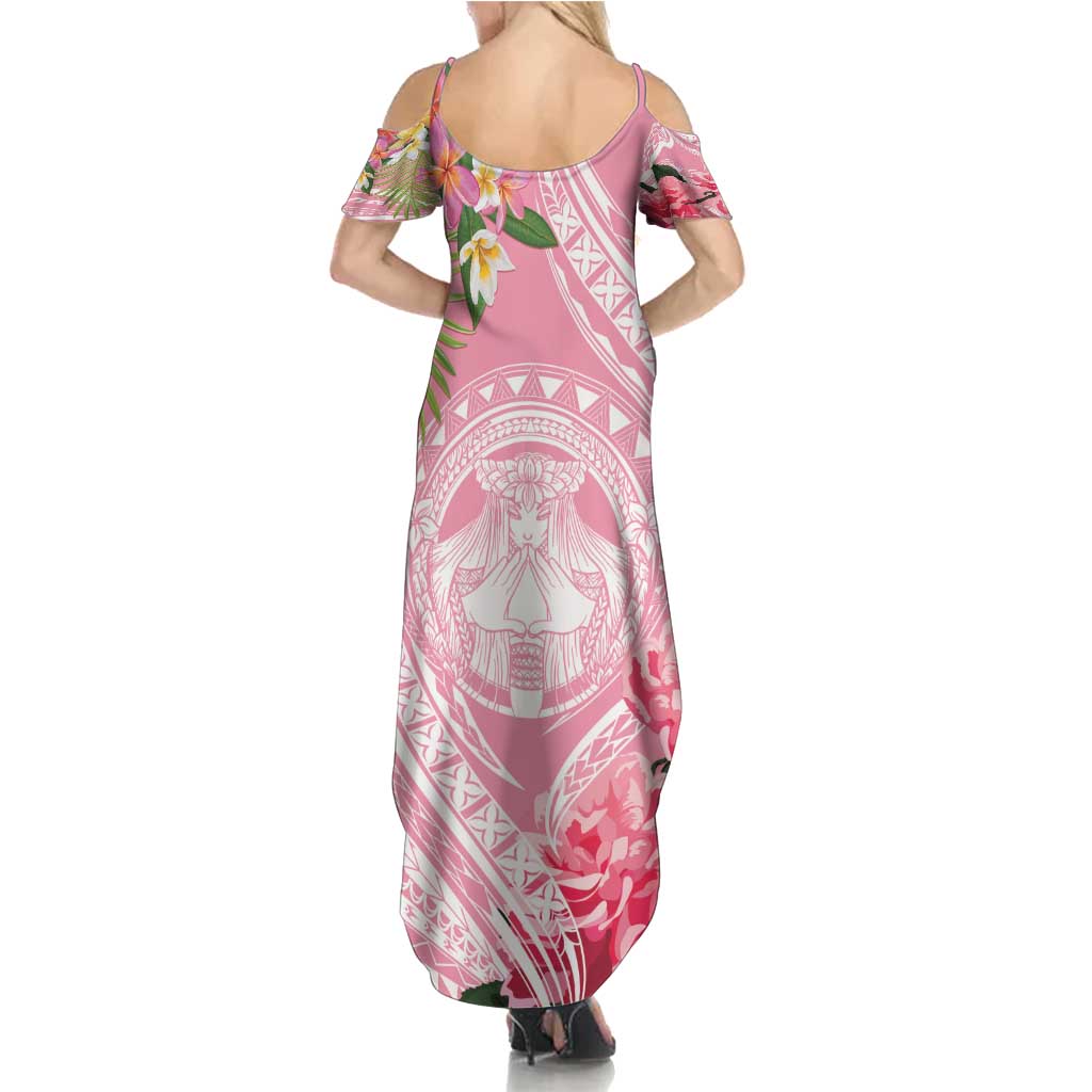 Aloha Hawaii Maui Family Matching Summer Maxi Dress and Hawaiian Shirt Goddess Lokelani Rose LT7 - Polynesian Pride