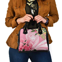 Aloha Hawaii Maui Shoulder Handbag Goddess Lokelani Rose LT7 - Polynesian Pride