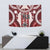 Bula Fiji Vintage Tapestry Scarlet Masi Motifs