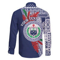 Samoa Rugby Personalized Family Matching Off The Shoulder Long Sleeve Dress and Hawaiian Shirt Toa Samoa Myriad Siapo LT7 - Polynesian Pride