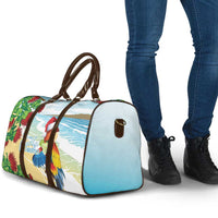 Have A Very Beach Christmas Travel Bag Parrot By Lehua Flower - Polynesian Pride