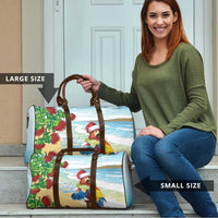 Have A Very Beach Christmas Travel Bag Parrot By Lehua Flower - Polynesian Pride