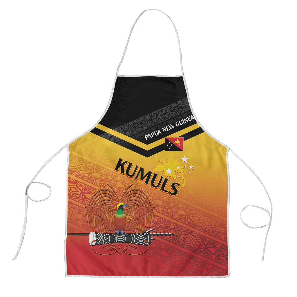 Papua New Guinea Rugby The Kumuls Apron Motuan Inspired Pattern LT7 Multicolor - Polynesian Pride