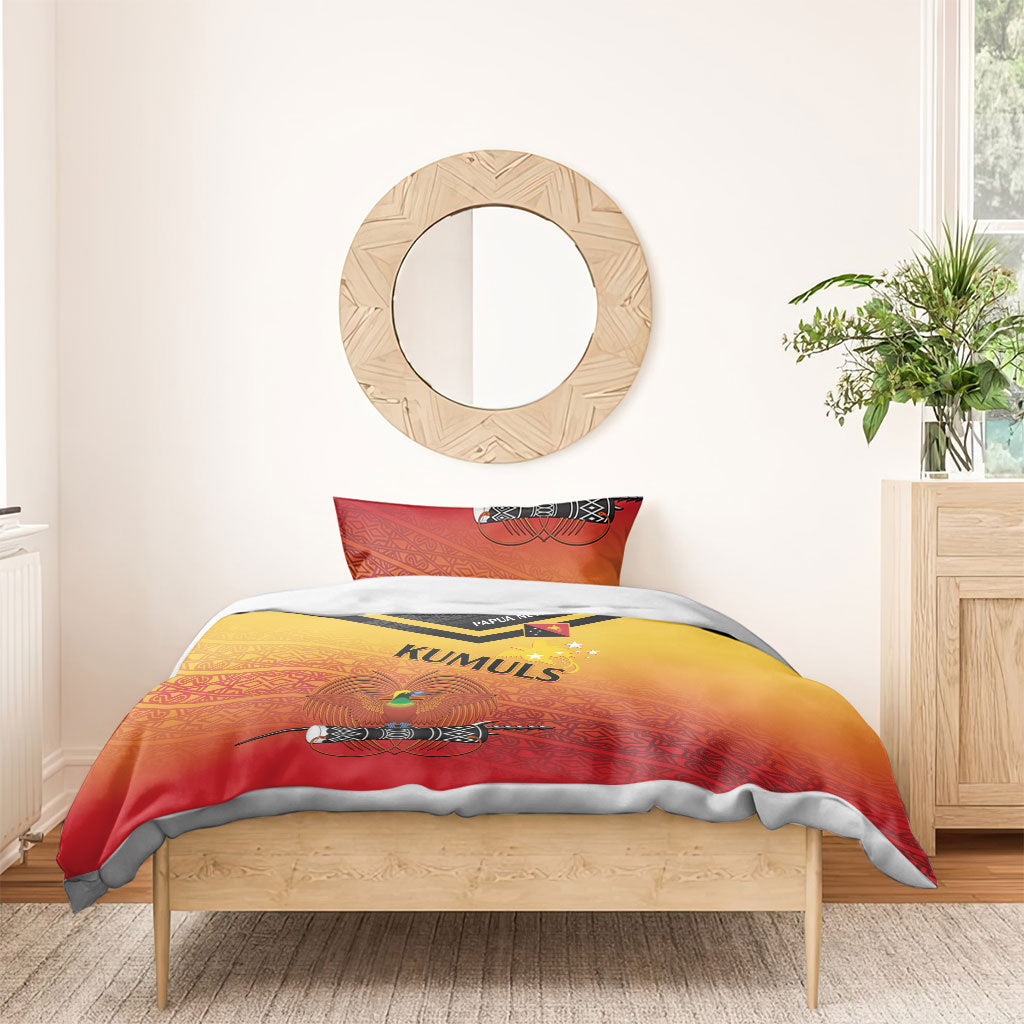 Papua New Guinea Rugby The Kumuls Bedding Set Motuan Inspired Pattern LT7 - Polynesian Pride