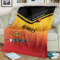 Papua New Guinea Rugby The Kumuls Blanket Motuan Inspired Pattern LT7 - Polynesian Pride