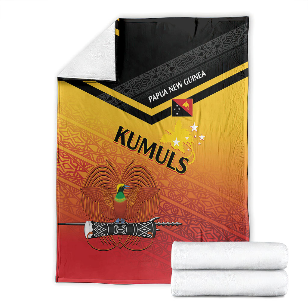 Papua New Guinea Rugby The Kumuls Blanket Motuan Inspired Pattern LT7 - Polynesian Pride