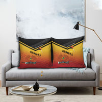 Papua New Guinea Rugby The Kumuls Pillow Cover Motuan Inspired Pattern LT7 - Polynesian Pride