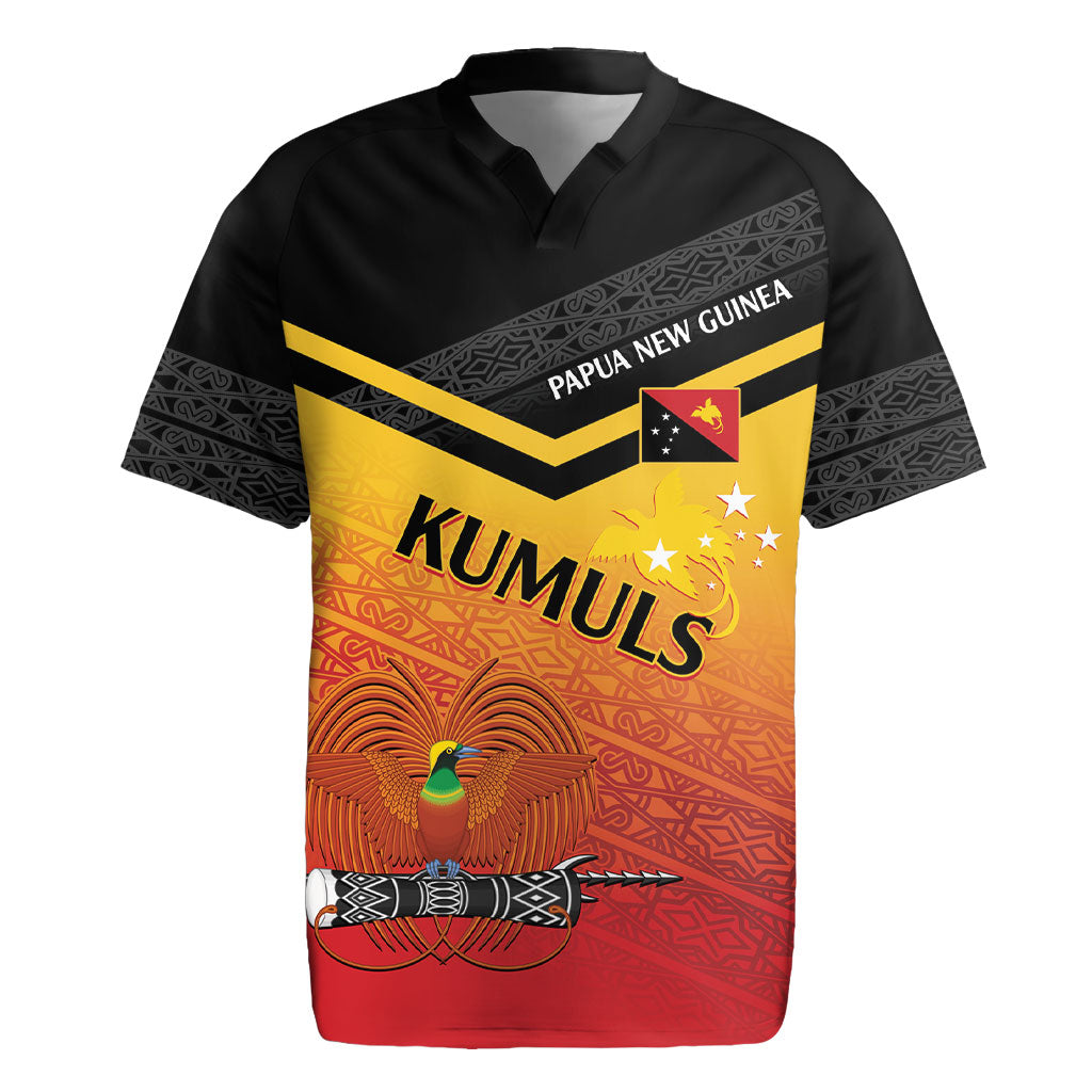 Papua New Guinea Custom Rugby The Kumuls Rugby Jersey Motuan Inspired Pattern LT7 Multicolor - Polynesian Pride
