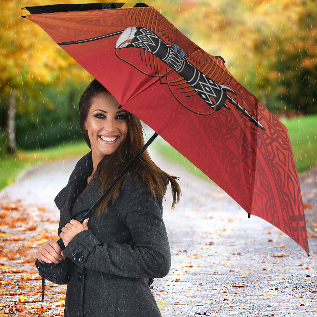 Papua New Guinea Rugby The Kumuls Umbrella Motuan Inspired Pattern LT7 - Polynesian Pride
