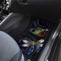 Personalised Polynesian Memorial Car Mats Your Wings Were Ready But My Heart Was Not LT7 - Polynesian Pride
