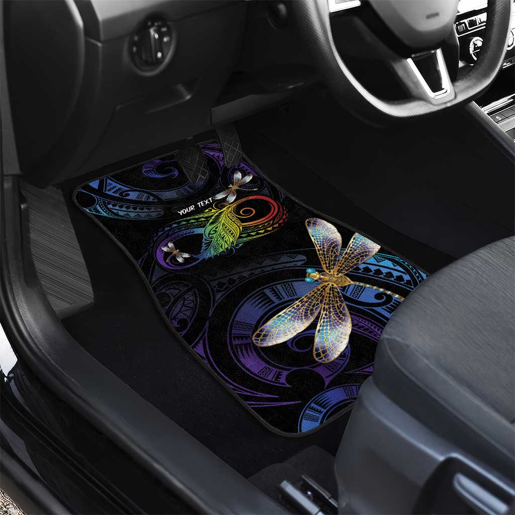 Personalised Polynesian Memorial Car Mats Your Wings Were Ready But My Heart Was Not LT7 - Polynesian Pride