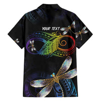 Personalised Polynesian Memorial Family Matching Off Shoulder Short Dress and Hawaiian Shirt Your Wings Were Ready But My Heart Was Not LT7 - Polynesian Pride