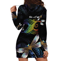 Personalised Polynesian Memorial Hoodie Dress Your Wings Were Ready But My Heart Was Not LT7 - Polynesian Pride